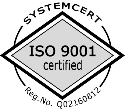 Systemcert - ISO 9001 certified