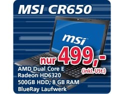 MSI CR650